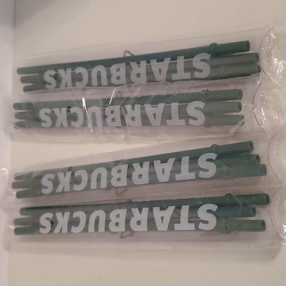Starbucks Kitchen New Starbucks Grande Cold To Go Straws Lot Of 2 4 Packs Of 3 Poshmark